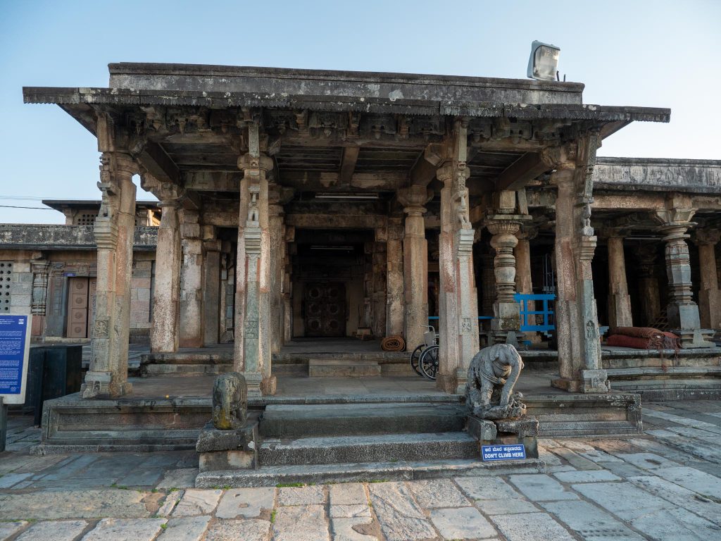 India, Karnataka, Belur – Chennakeshava Temple complex – Calyan Mandapa Temple