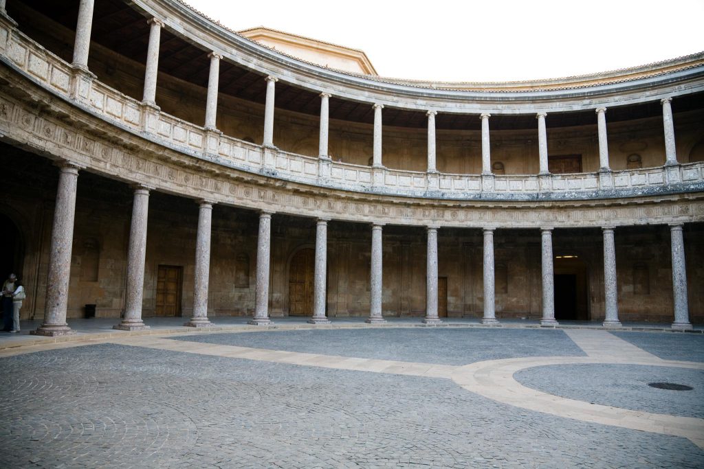 Spain, Granada – Alhambra, Palace of Carlos V