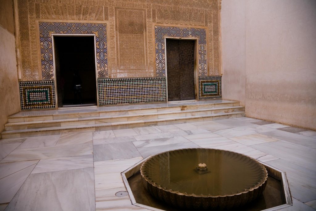 Spain, Granada – Alhambra, Court of Mexuar