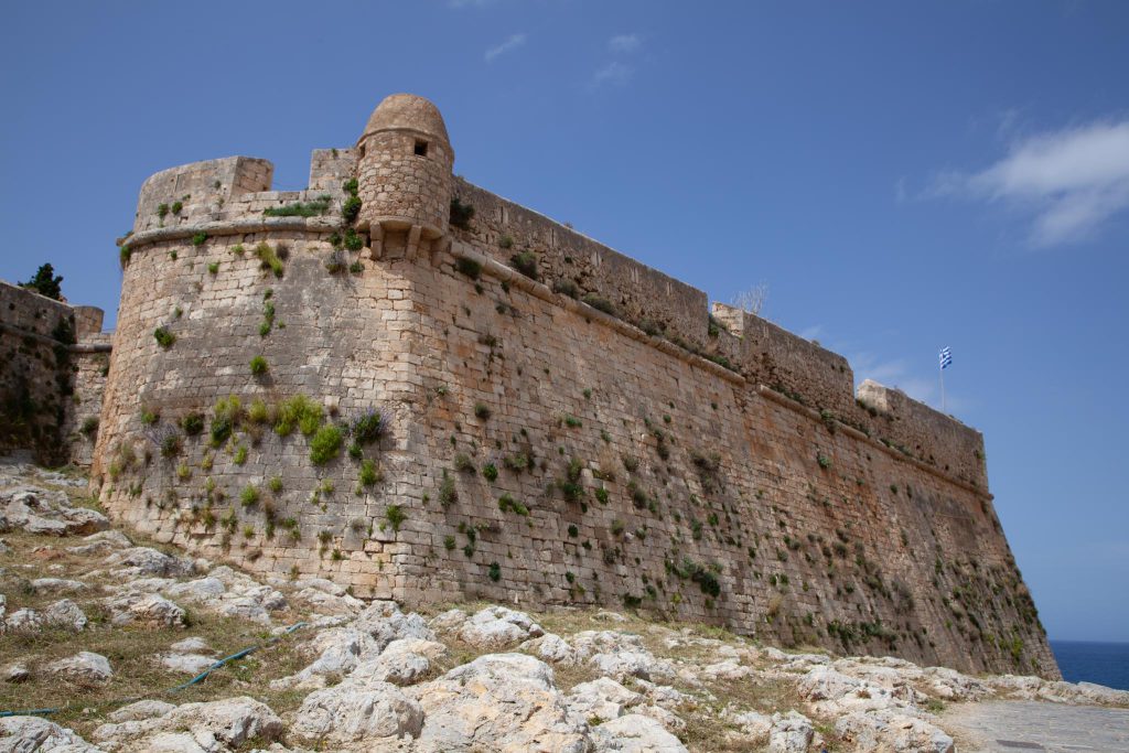 Greece, Crete, Rethymnon – Venetian Fortrezza Castle