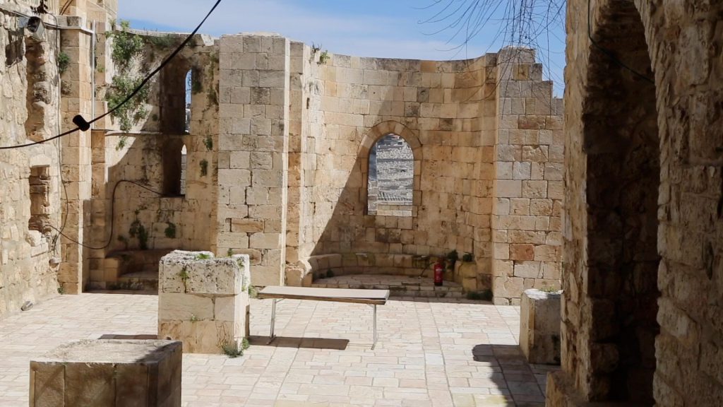 Israel, Jerusalem – Crusader church