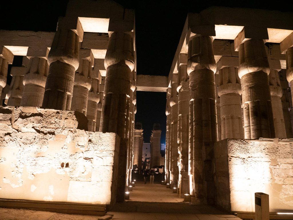 Egypt, Luxor – Temple of Luxor – Hypostyle Hall