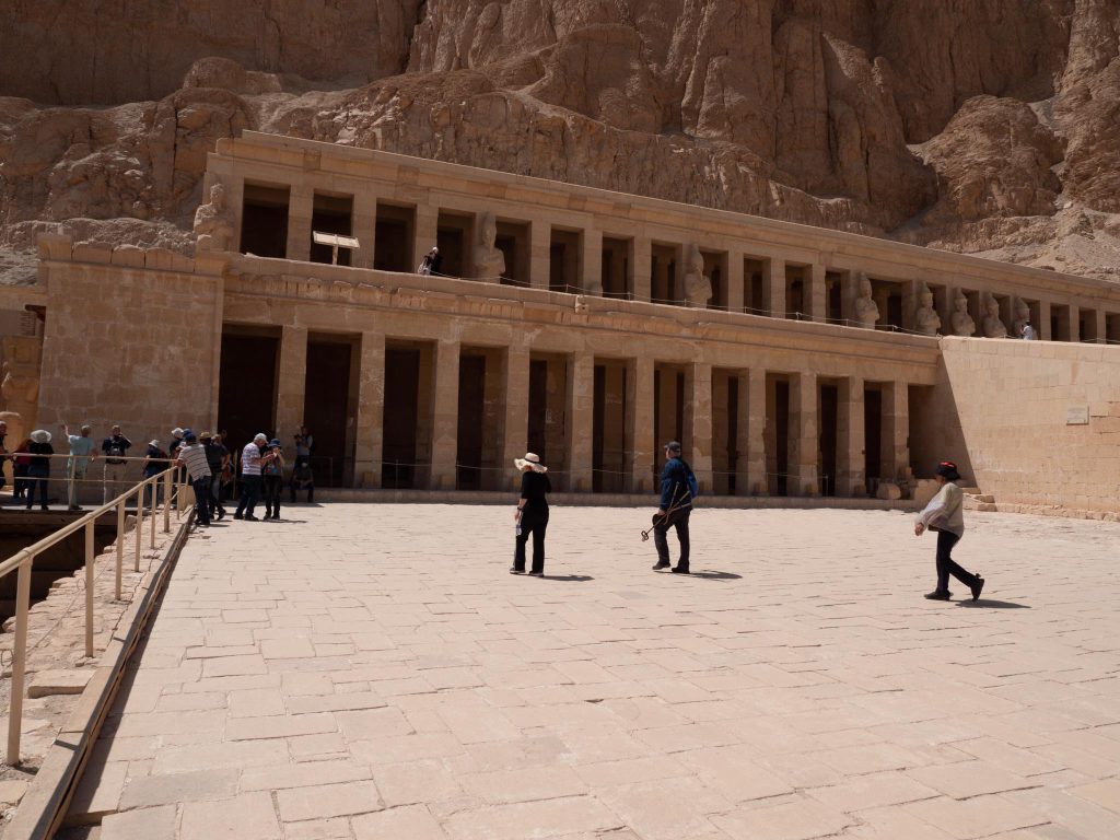 Egypt, Luxor – Mortuary Temple of Hatshepsut – Middle Terrace