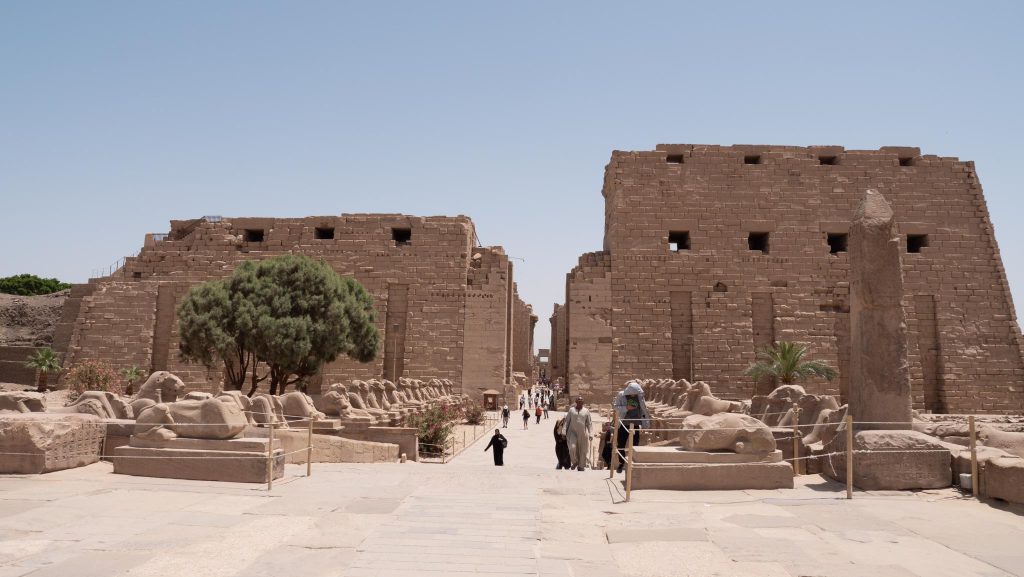 Egypt, Luxor – Karnak Temple – 1st Pylon