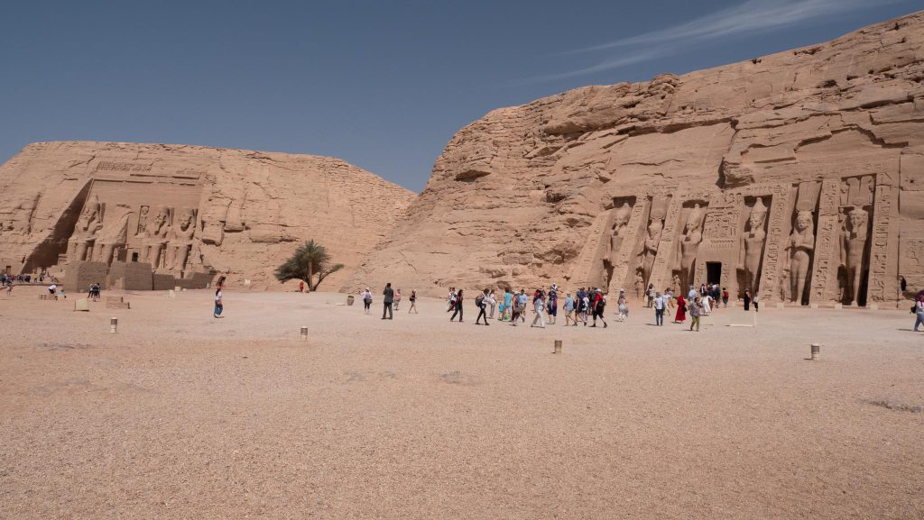 Egypt, Abu Simbel view