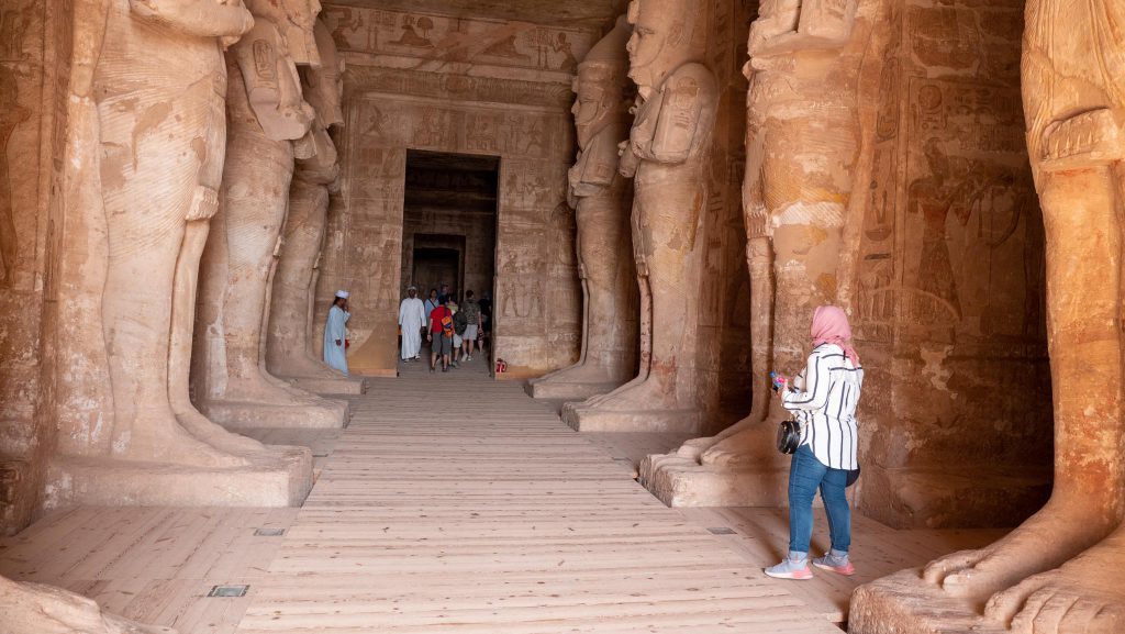 Egypt, Abu Simbel – Great Temple -Ramesses II – Offering rooms
