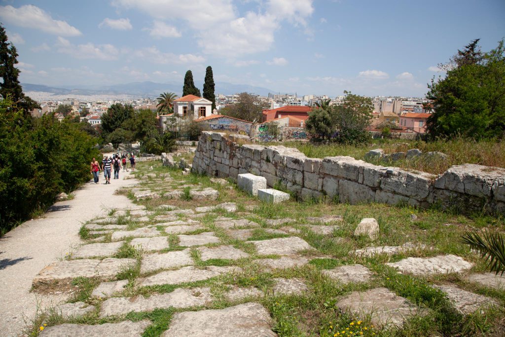 Greece, Athens – Greek Agora – Panathenaic Way