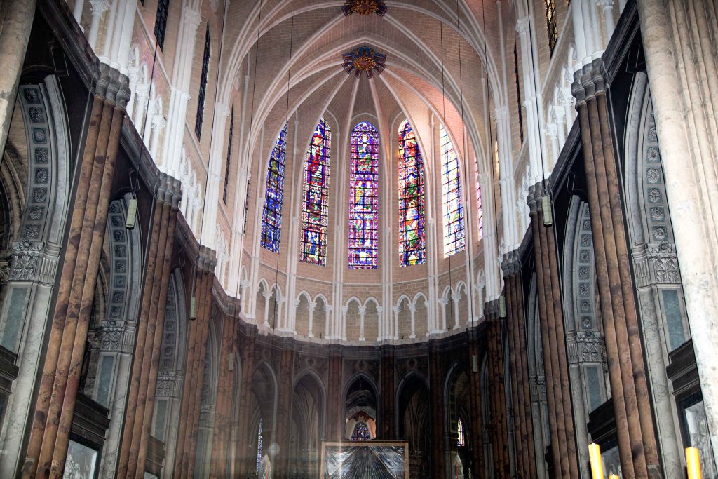 France, Chartres-Choir