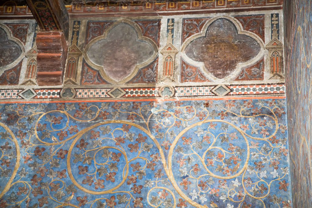 France, Avignon, Pope’s Palace – Chamber of the Popes -Arabesque