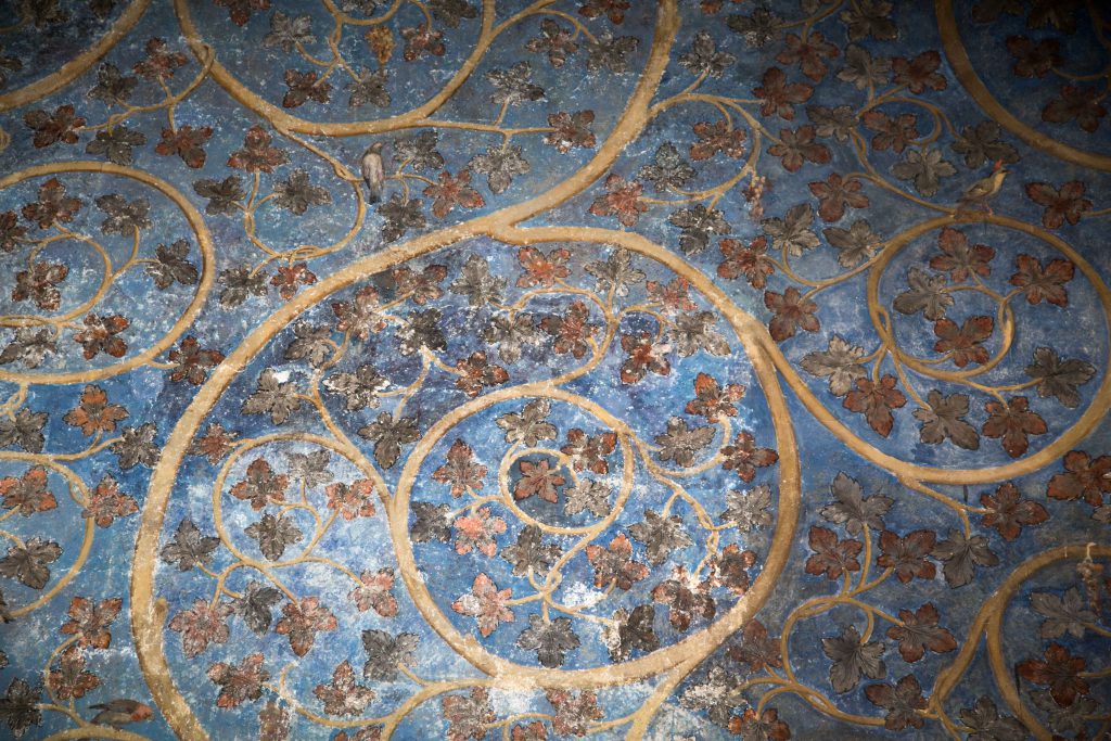 France, Avignon, Pope’s Palace – Chamber of the Popes – Frescoes