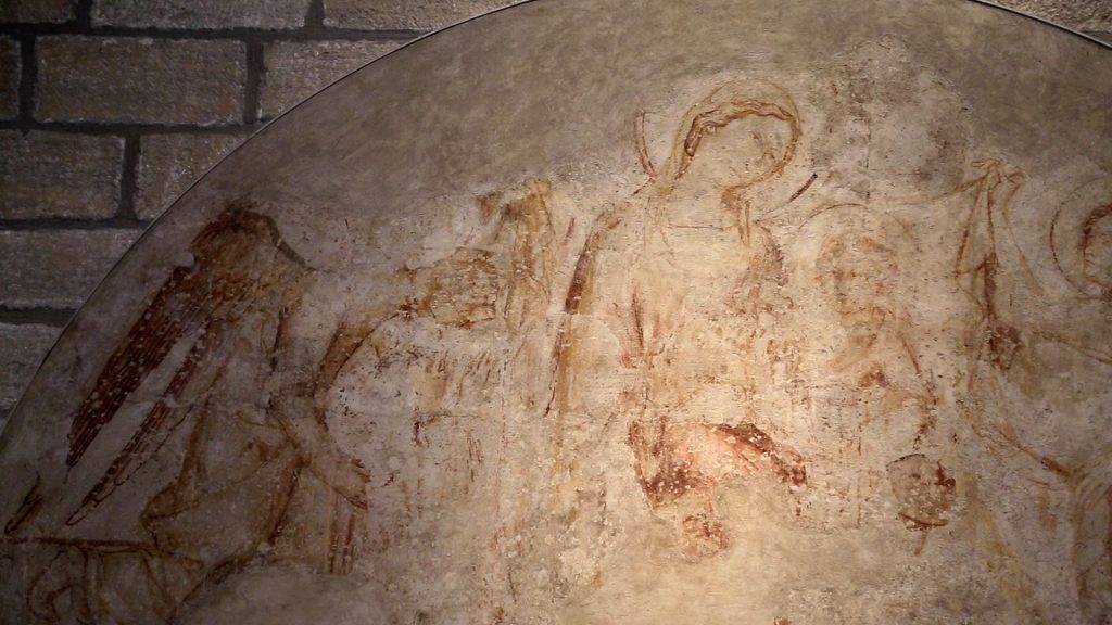 France, Avignon, Old Palace of Benedict XII -Consistory Hall – Simone frescoes