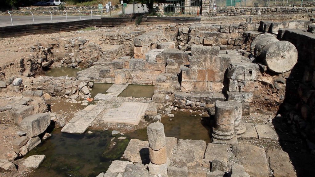 Israel, Paneas, Area B – Byzantine church