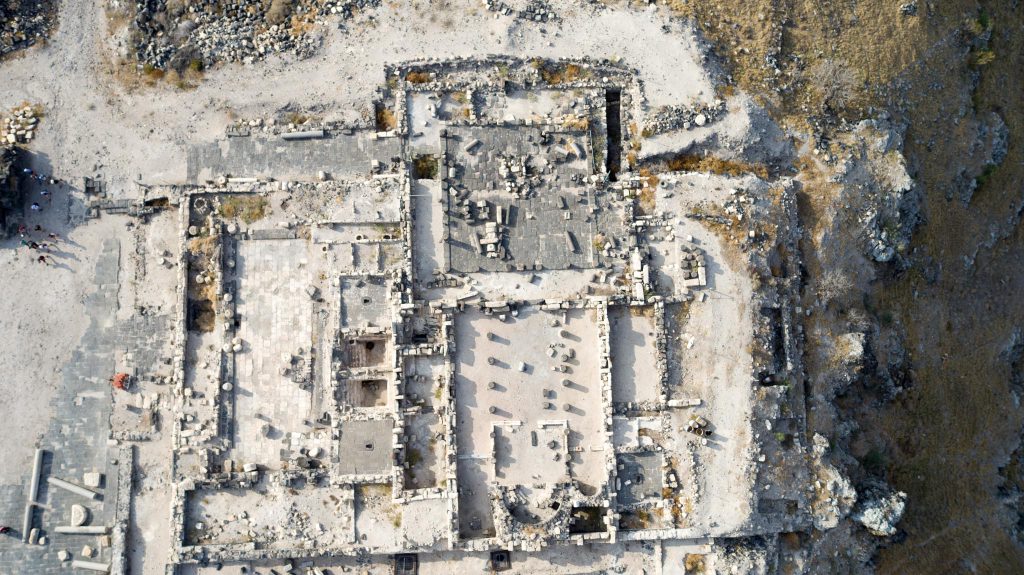 Israel, Hippos (Sussita), Basilica (West)
