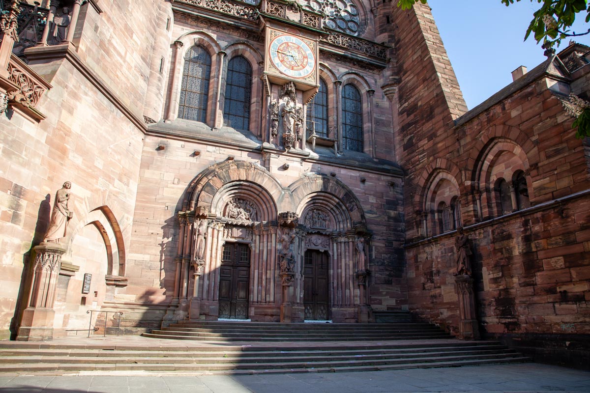 France, Strasbourg, Cathedral – Portal