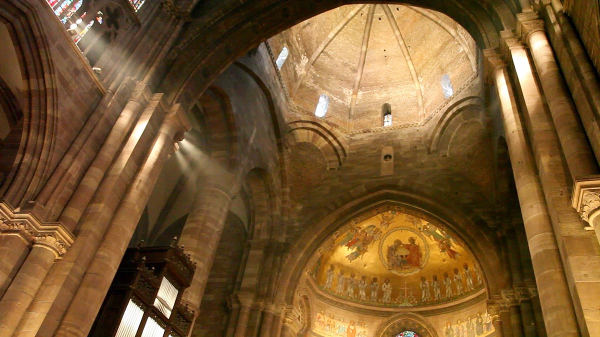 France, Strasbourg, Cathedral – Nave