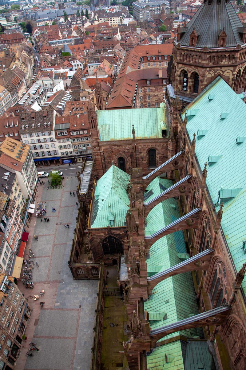 France, Strasbourg, Cathedral – Flying buttresses