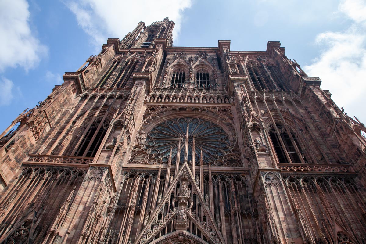 France, Strasbourg, Cathedral – Facade