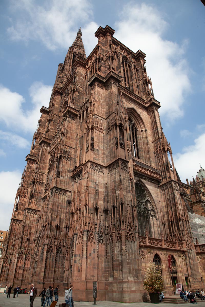 France, Strasbourg, Cathedral – Facade