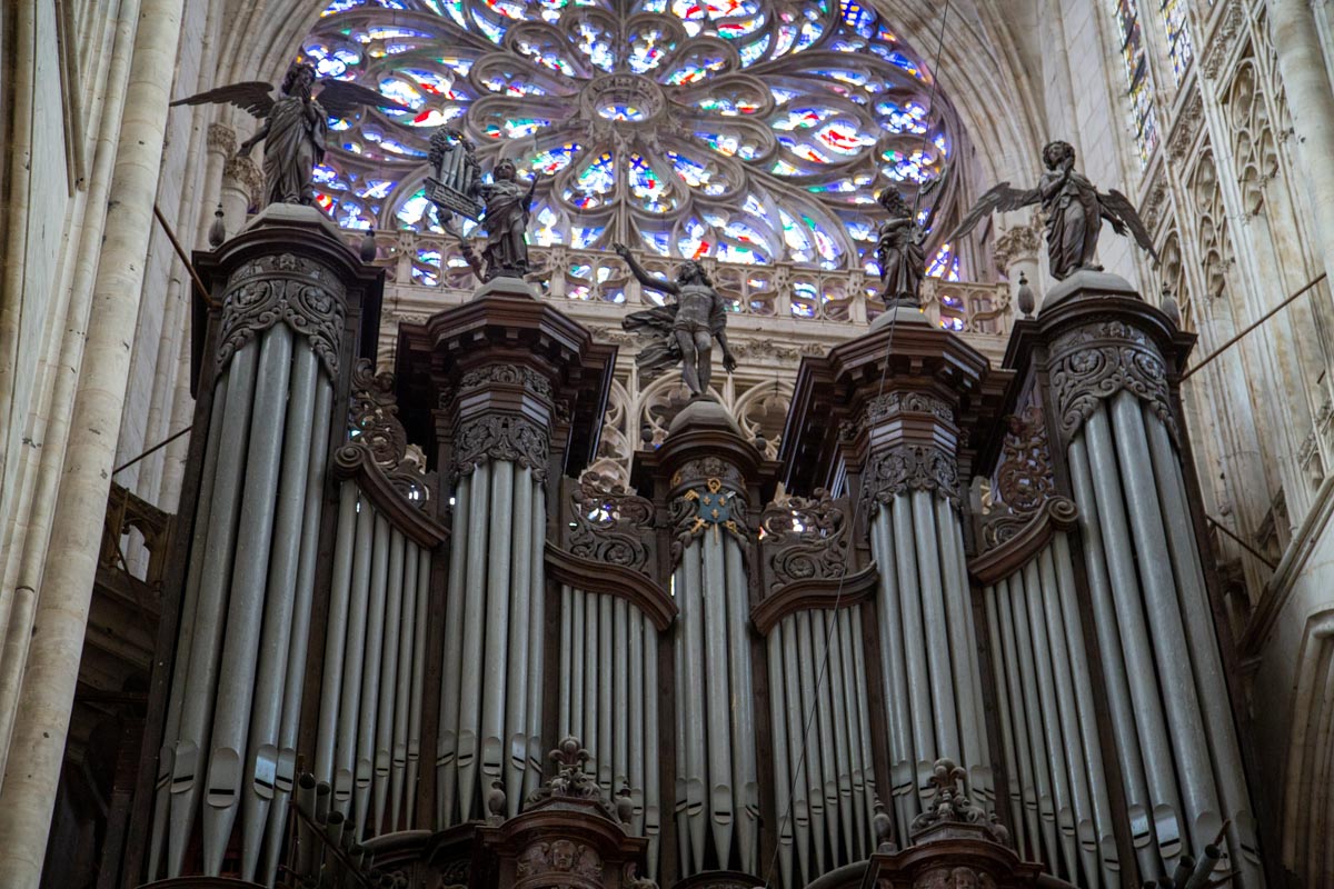 France, Rouen, Saint Quen abbey – Organ