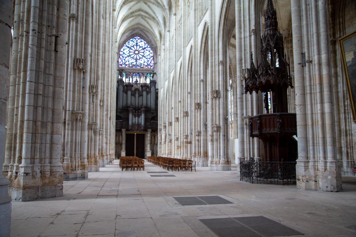 France, Rouen, Saint Quen abbey – Nave