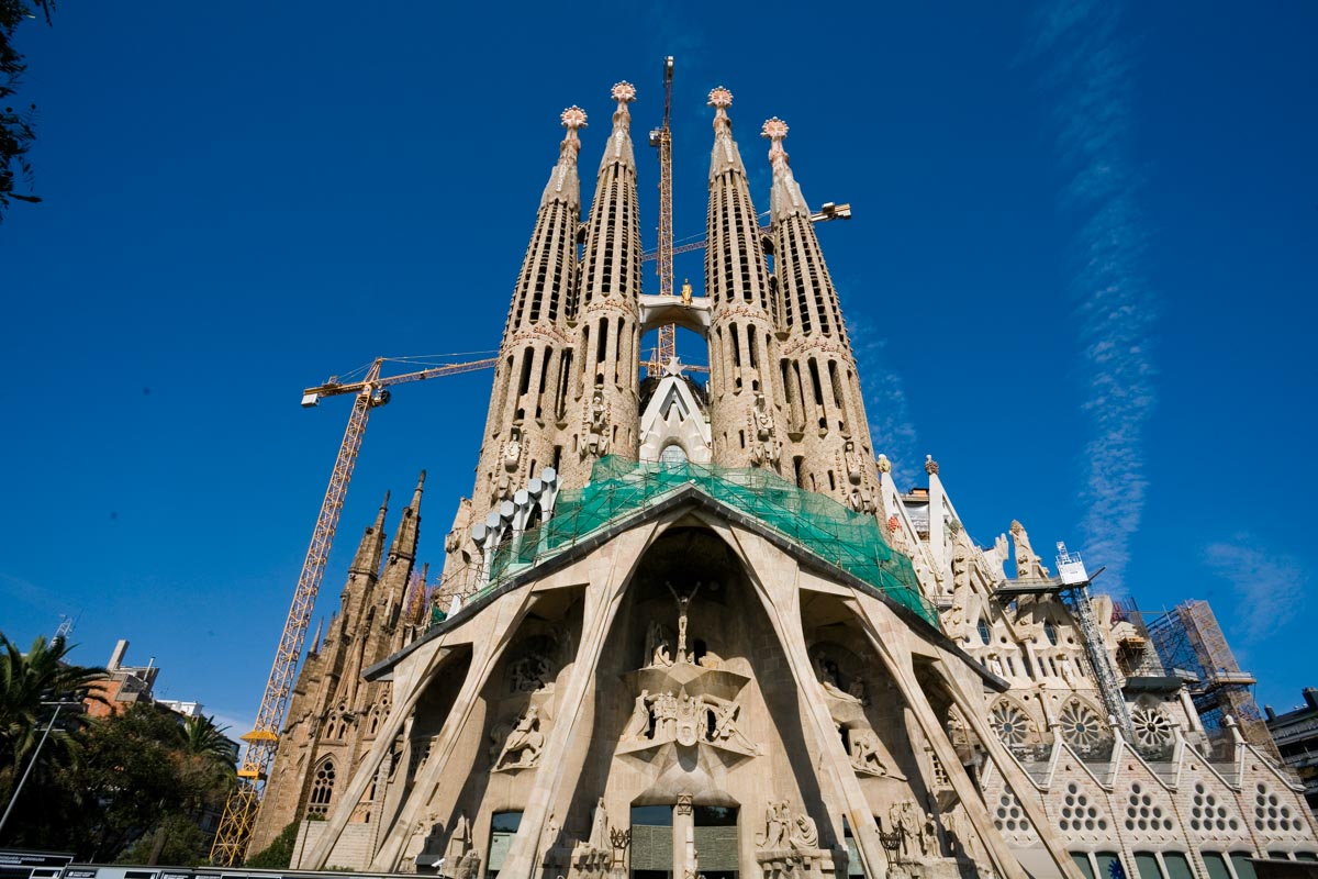 Spain, Barcelona – Sagrada Familia