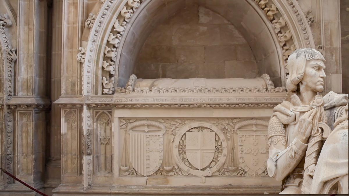 Portugal, Batalha Monastery – Tomb of Peter of Coimbra and Isabella of Urgell