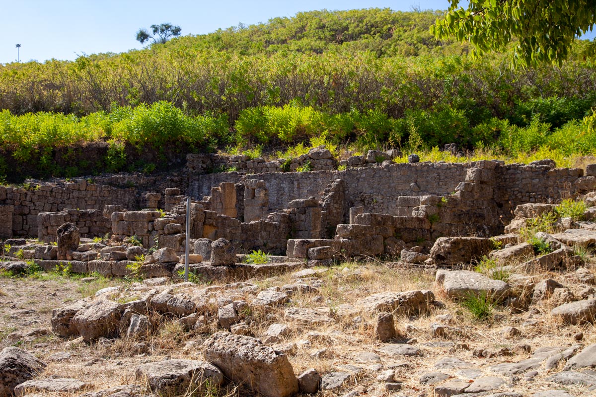 Italy, Sicily – Morgantina – Stoa(North-West)