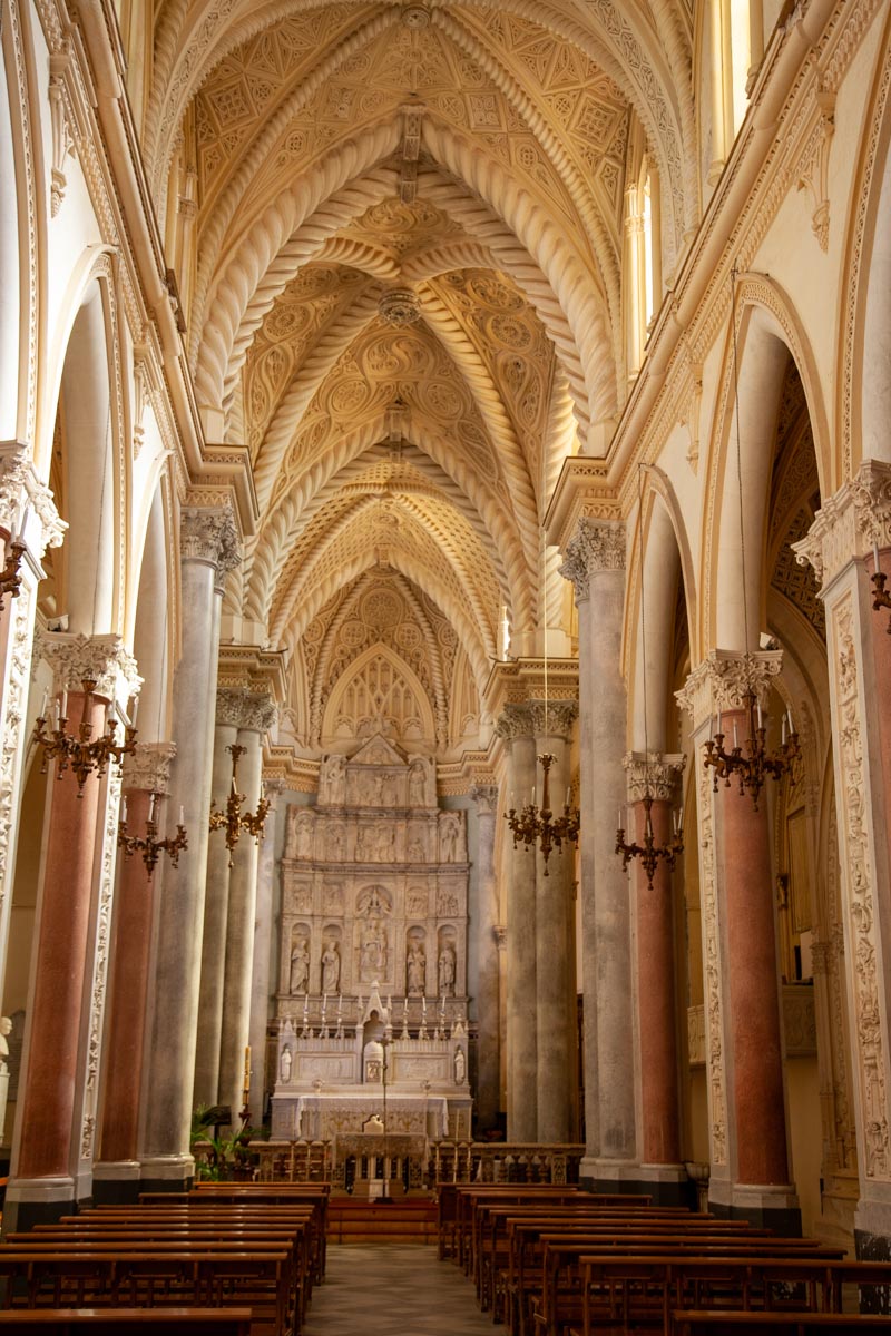 Italy, Sicily – Erice Cathedral – Nave