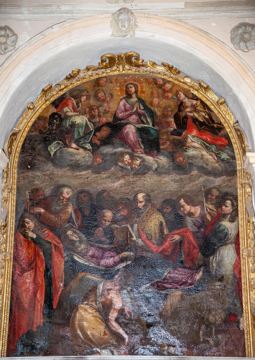 Italy, Sicily – Enna Cathedral – paintings