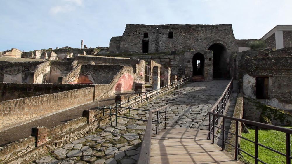 Italy, Pompeii the buried city – Marina Gate