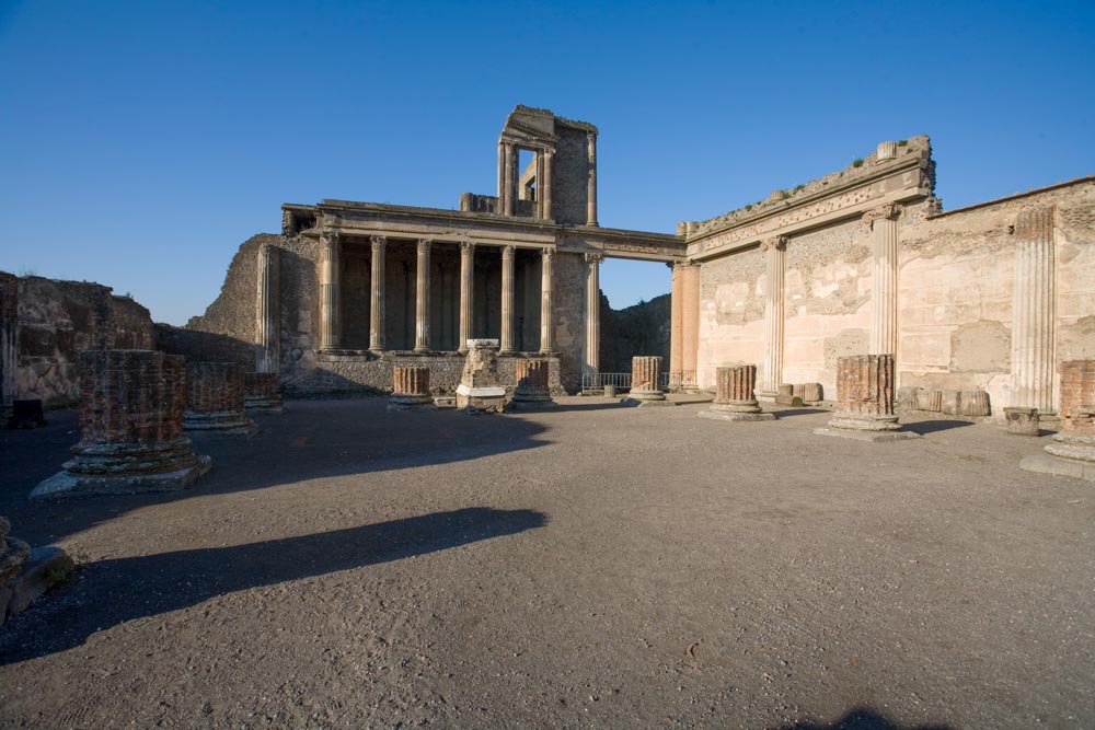 Italy, Pompeii the buried city – Basilica