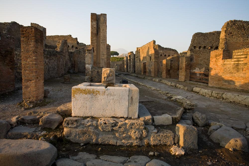 Italy, Pompeii – Fountains