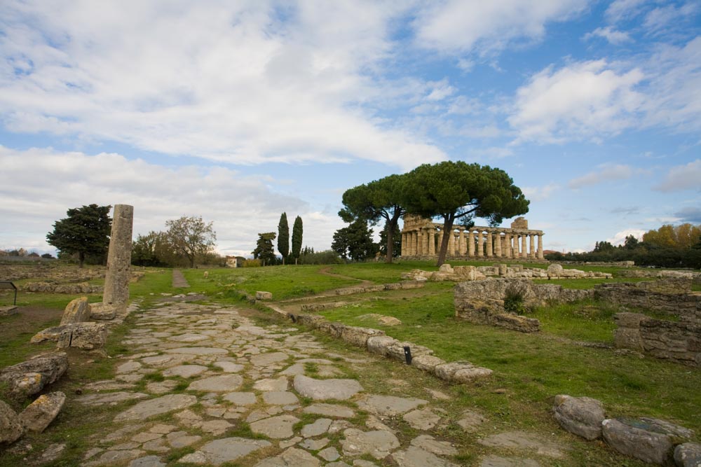 Italy, Paestum – Via Sacra