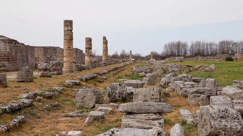 Italy, Paestum – Roman Forum