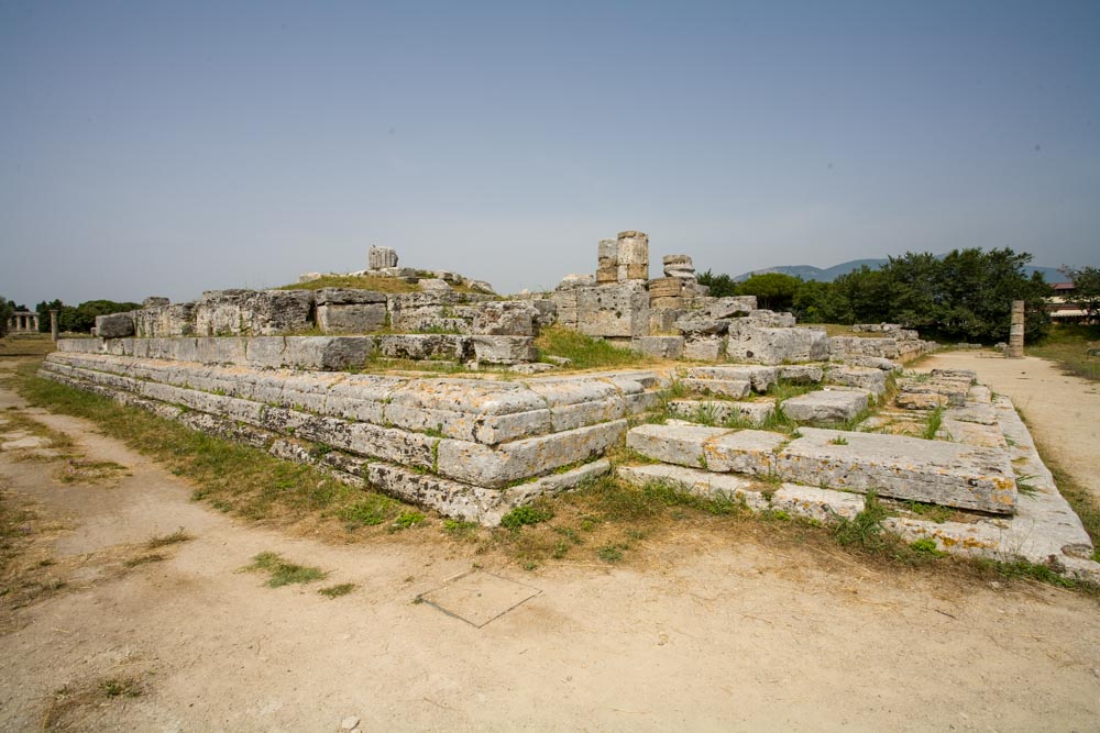 Italy, Paestum – Italic Temple