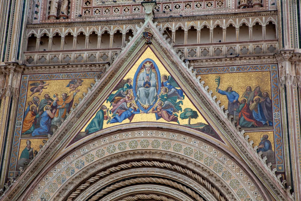 Italy, Orvieto Cathedral – mosaics