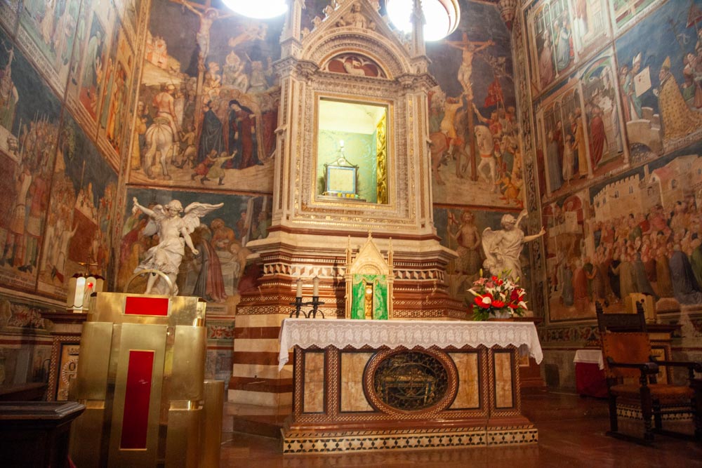 Italy, Orvieto Cathedral – chapel of the corporal