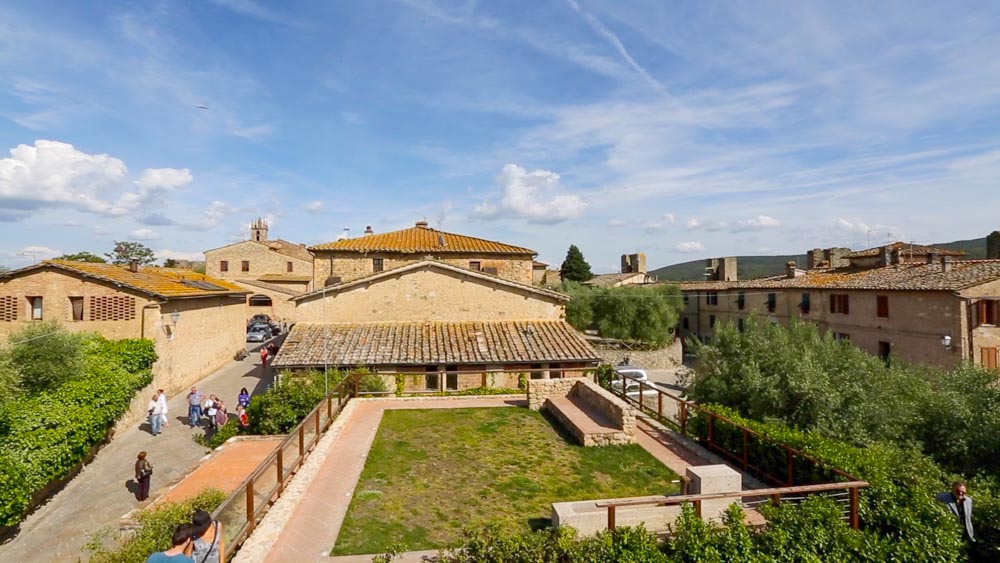 Italy, Monteriggioni – Medieval city