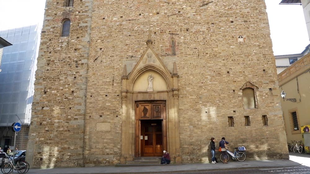 Italy, Florence, Santa Maria Maggiore curch -facade