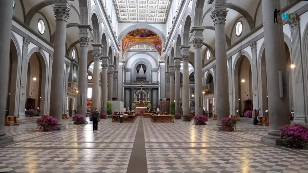 Italy, Florence -Basilica San Lorenzo