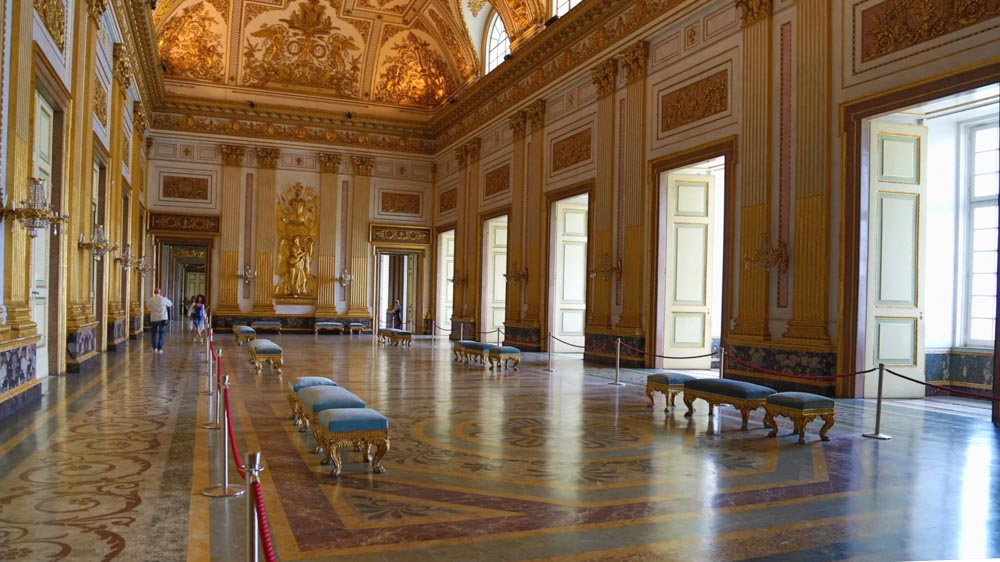 Italy, Caserta Palace – Hall of the Throne