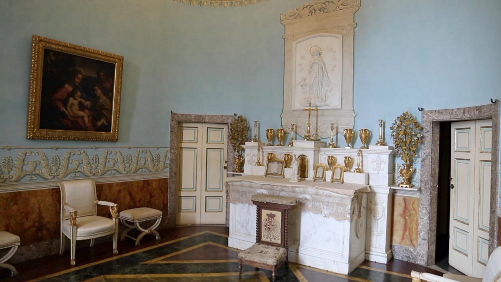 Italy, Caserta Palace – Chapel of Pius IX