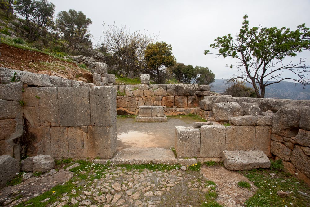 Crete, Lato Greek city – Temple of Eileithyia