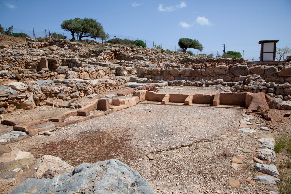 Crete, Kato Zakros – Minoan Palace – east wing