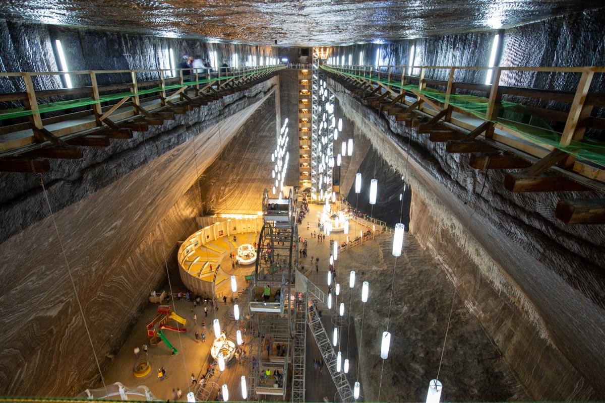 Romania, Turda salt mines