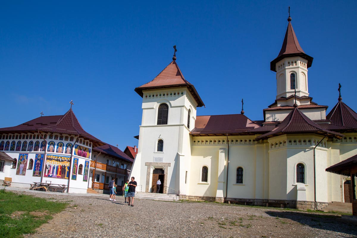 Romania, Humor painted monastery