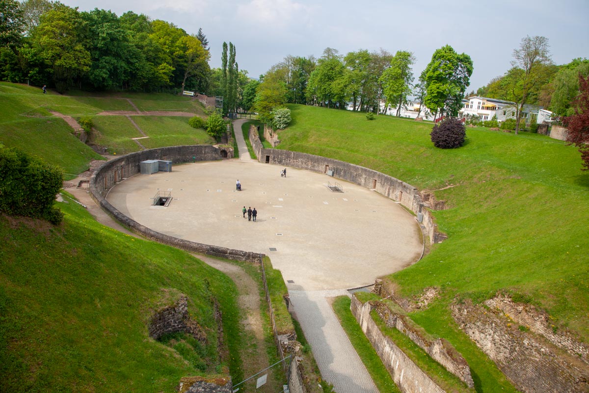 Germany, Trier, Roman amphitheatre