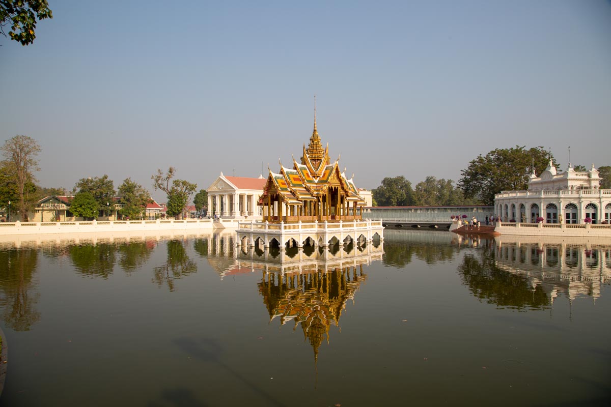 Thailand, Bang Pa-in Palace view