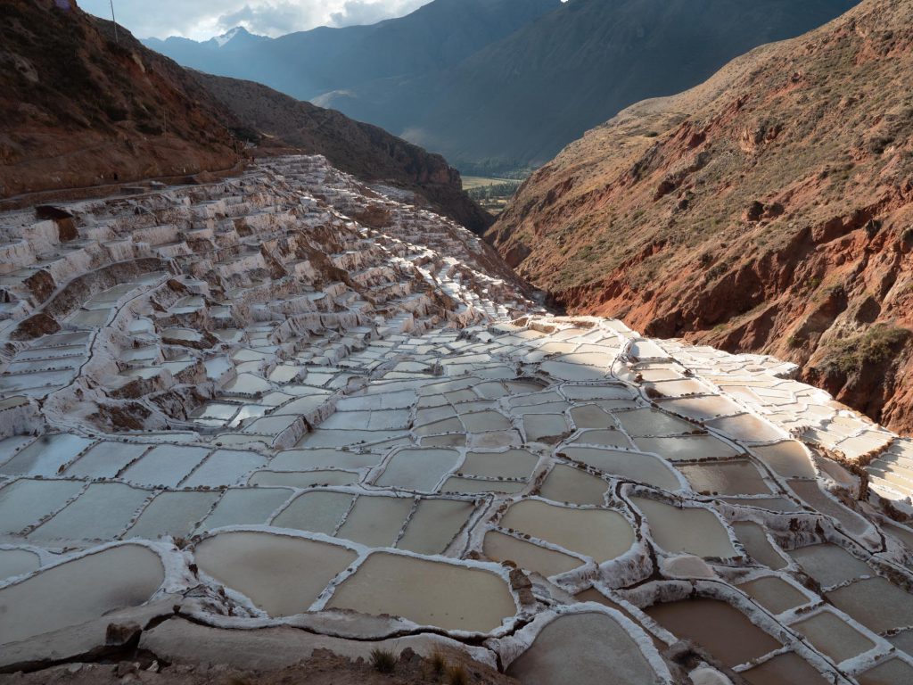 Peru, Maras ancient salt ponds