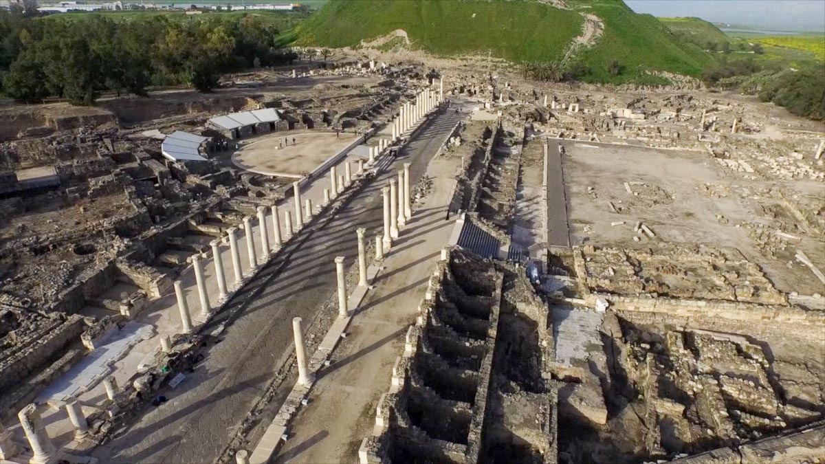 Israel, Beit shean – Roman city